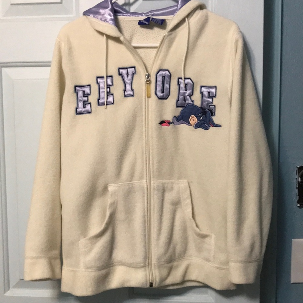 Eeyore full zip fleece hoodie